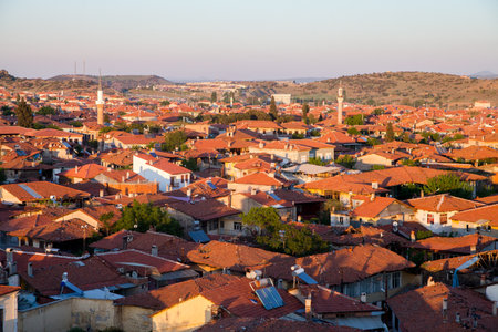 Kula,Manisa,Turkey - 04-21-2016:View of the historic town of Kula