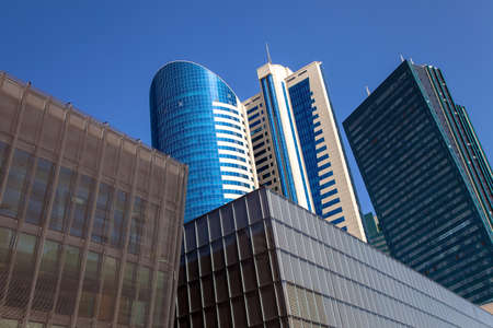 Nur Sultan,Kazakhstan - 04-24-2017:New office and skyscrapers in the capital of Kazakhstanのeditorial素材
