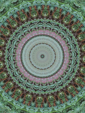 Abstract kaleidoscope background. Beautiful multicolor texture.の写真素材