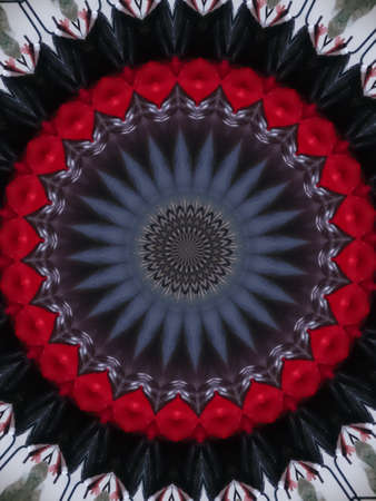 Abstract kaleidoscope background. Beautiful multicolor texture.
