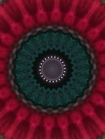 Abstract kaleidoscope background. Beautiful multicolor texture.の写真素材