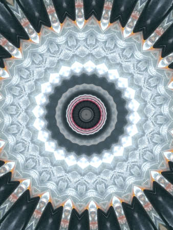 Abstract kaleidoscope background. Beautiful multicolor texture.の写真素材
