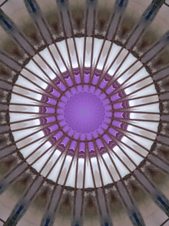 Abstract kaleidoscope background. Beautiful multicolor texture.の写真素材