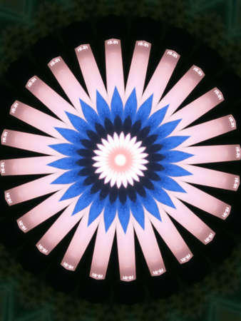 A very beautiful colorful kaleidoscopeの写真素材