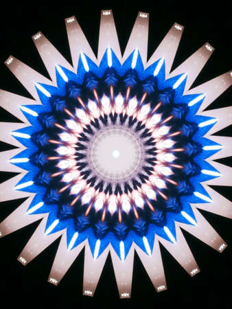 A very beautiful colorful kaleidoscope
