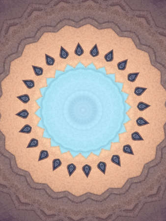 A very beautiful colorful kaleidoscopeの写真素材