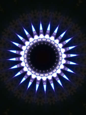 A very beautiful colorful kaleidoscopeの写真素材