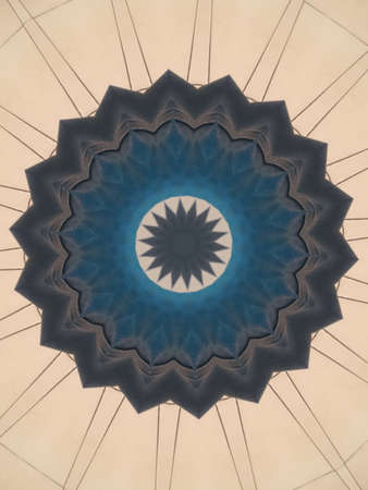 A very beautiful colorful kaleidoscopeの写真素材