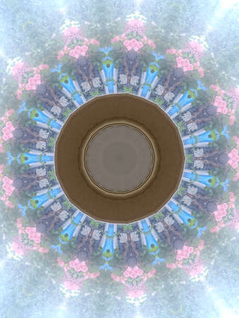 A very beautiful colorful kaleidoscopeの写真素材