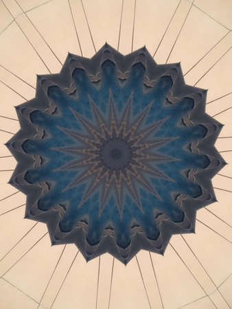 A very beautiful colorful kaleidoscopeの写真素材