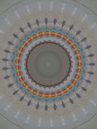 A very beautiful colorful kaleidoscopeの写真素材
