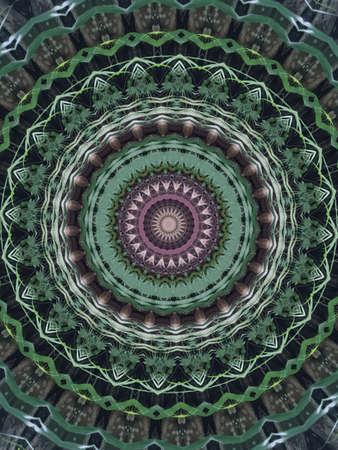 A very beautiful colorful kaleidoscopeの写真素材