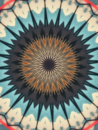 A very beautiful colorful kaleidoscopeの写真素材