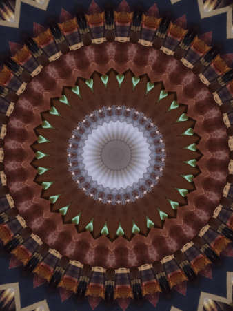 A very beautiful colorful kaleidoscopeの写真素材