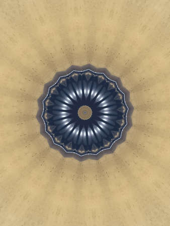 A very beautiful colorful kaleidoscope