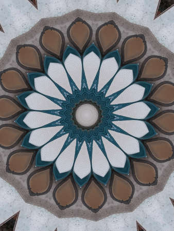 A very beautiful colorful kaleidoscopeの写真素材