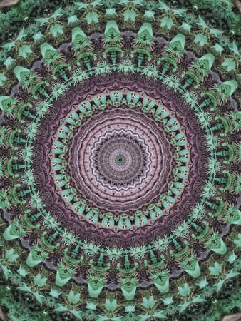 A very beautiful colorful kaleidoscopeの写真素材