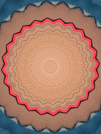 A very beautiful colorful kaleidoscopeの写真素材