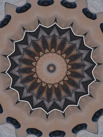 A very beautiful colorful kaleidoscopeの写真素材