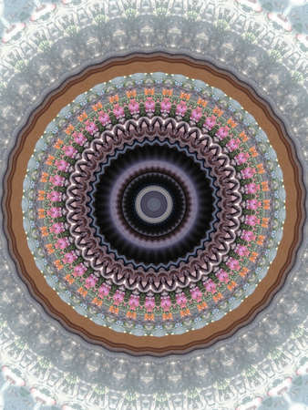 A very beautiful colorful kaleidoscopeの写真素材
