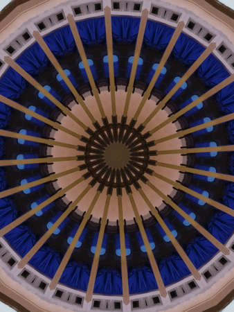 A very beautiful colorful kaleidoscopeの写真素材