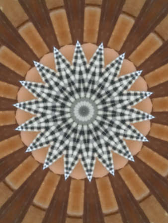 A very beautiful colorful kaleidoscopeの写真素材