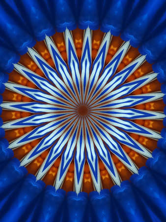 A very beautiful colorful kaleidoscope