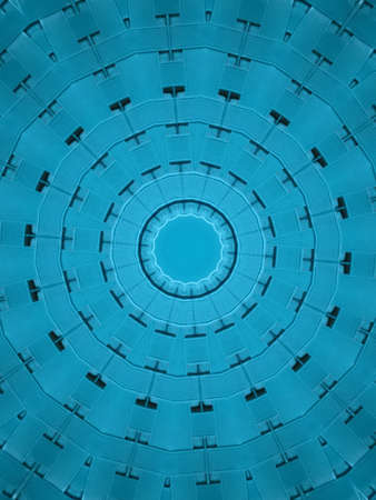 A very beautiful colorful kaleidoscopeの写真素材