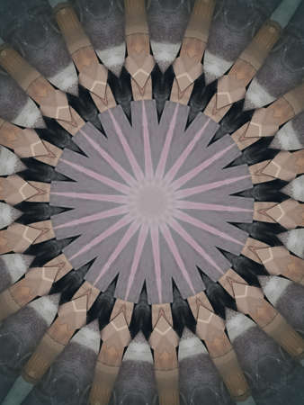 A very beautiful colorful kaleidoscopeの写真素材