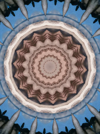 A very beautiful colorful kaleidoscopeの写真素材