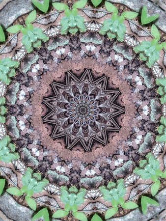 A very beautiful colorful kaleidoscopeの写真素材