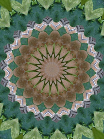 A very beautiful colorful kaleidoscopeの写真素材