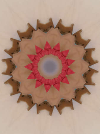 A very beautiful colorful kaleidoscopeの写真素材