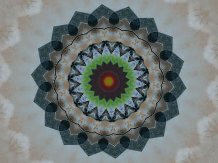 A very beautiful colorful kaleidoscopeの写真素材