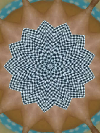 A very beautiful colorful kaleidoscopeの写真素材