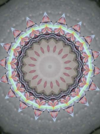 A very beautiful colorful kaleidoscopeの写真素材