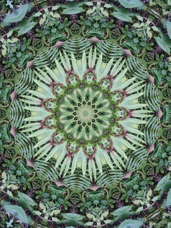 A very beautiful colorful kaleidoscopeの写真素材
