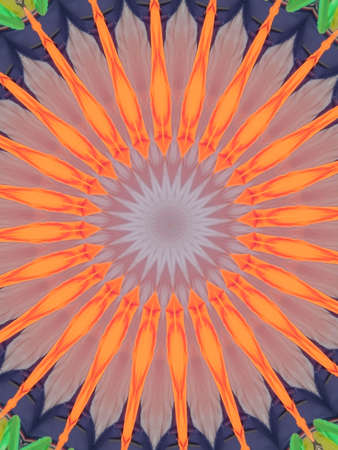 A very beautiful colorful kaleidoscopeの写真素材