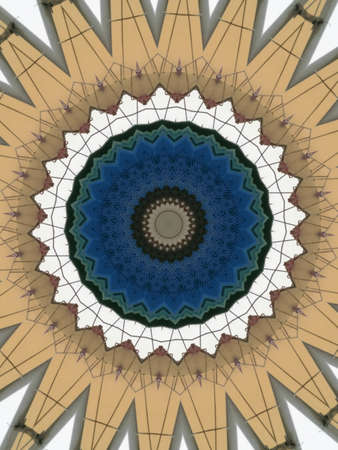 A very beautiful colorful kaleidoscope