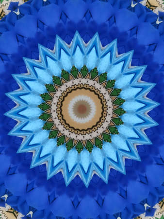 A very beautiful colorful kaleidoscope