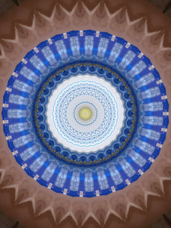 A very beautiful colorful kaleidoscope