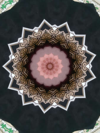 A very beautiful colorful kaleidoscope