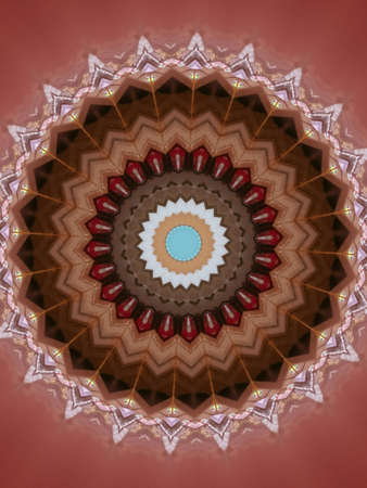 A very beautiful colorful kaleidoscope