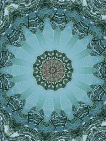 A very beautiful colorful kaleidoscope