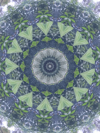 A very beautiful colorful kaleidoscope
