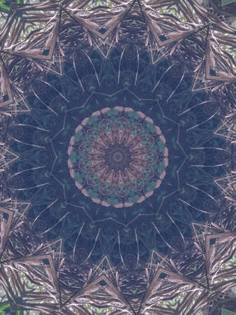 A very beautiful colorful kaleidoscopeの写真素材