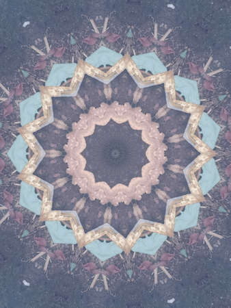 A very beautiful colorful kaleidoscopeの写真素材