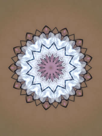 A very beautiful colorful kaleidoscope