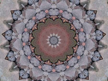 A very beautiful colorful kaleidoscope