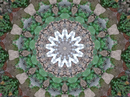 A very beautiful colorful kaleidoscopeの写真素材
